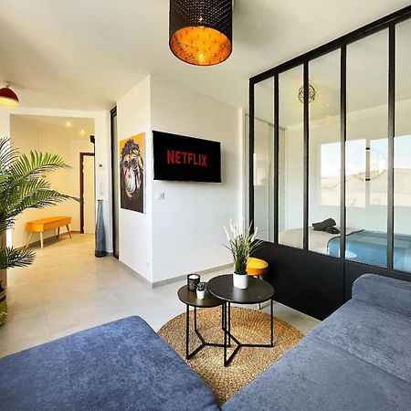 Homey Superchill - Appartement Moderne Et Tout Equipe - Netflix Et Wifi Inclus - Situe En Hyper-Centre - Proche Geneve 안마스 외부 사진